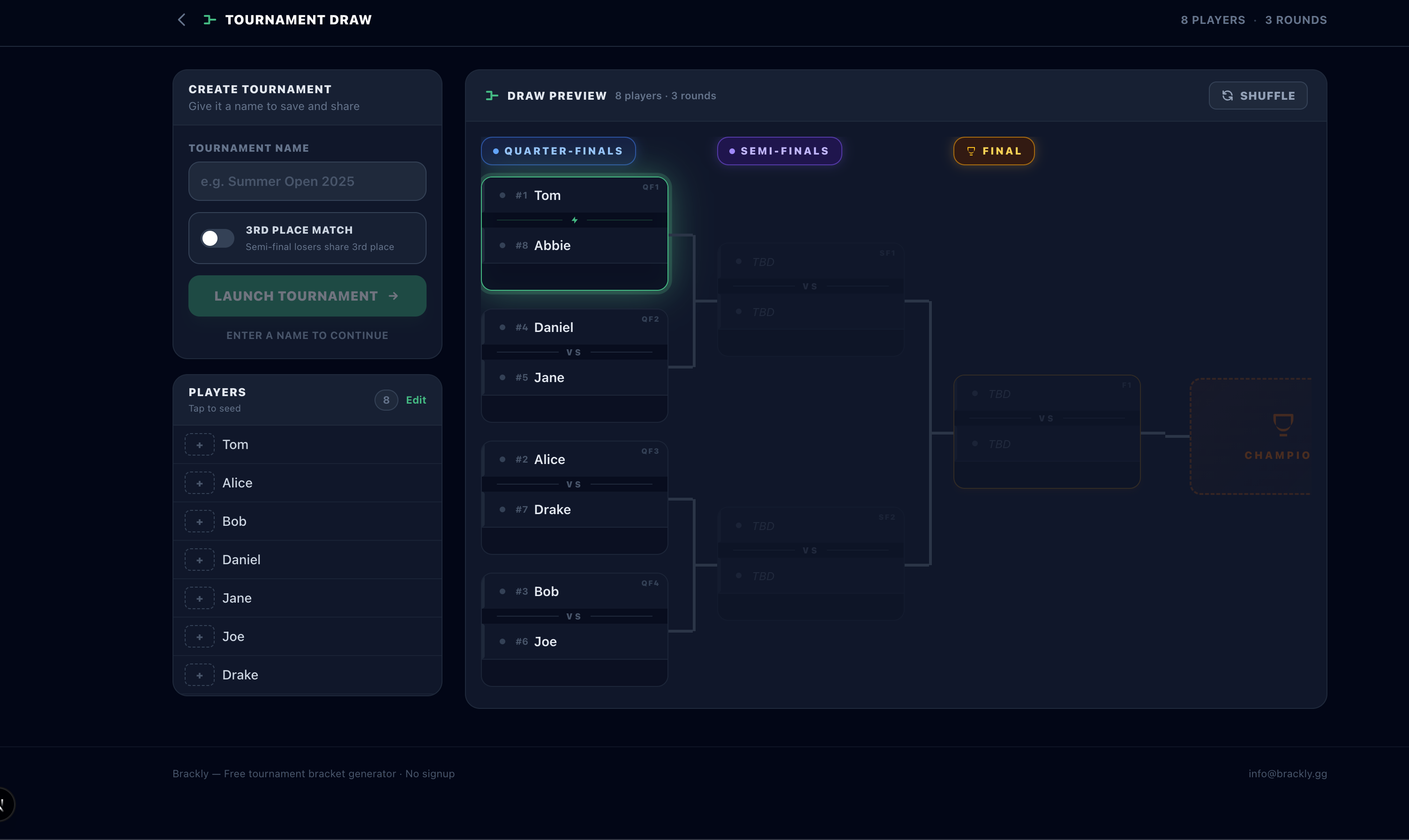 Brackly - Screenshot 2 showing product features and functionality