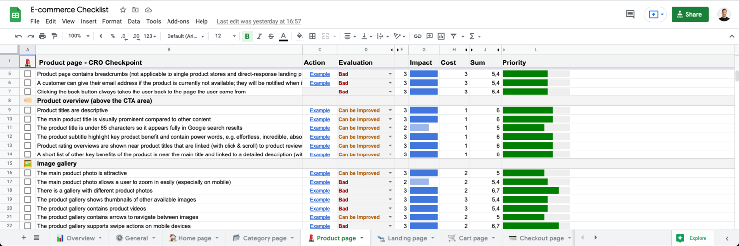 E-commerce Conversion Checklist gallery image