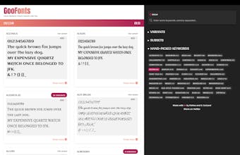 GooFonts.com gallery image