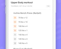 Bolt - workout tracker for iPhone media 2