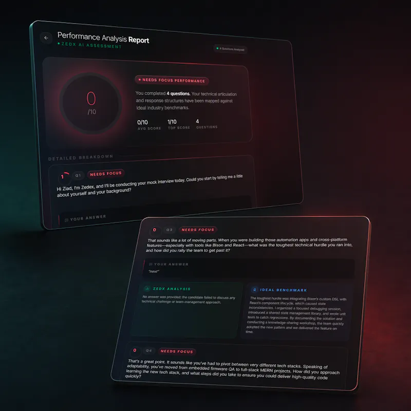 ZEDX AI Interviewer screenshot 8