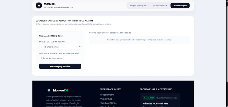 Monvael : Expense Burn Rate Calulator screenshot 4