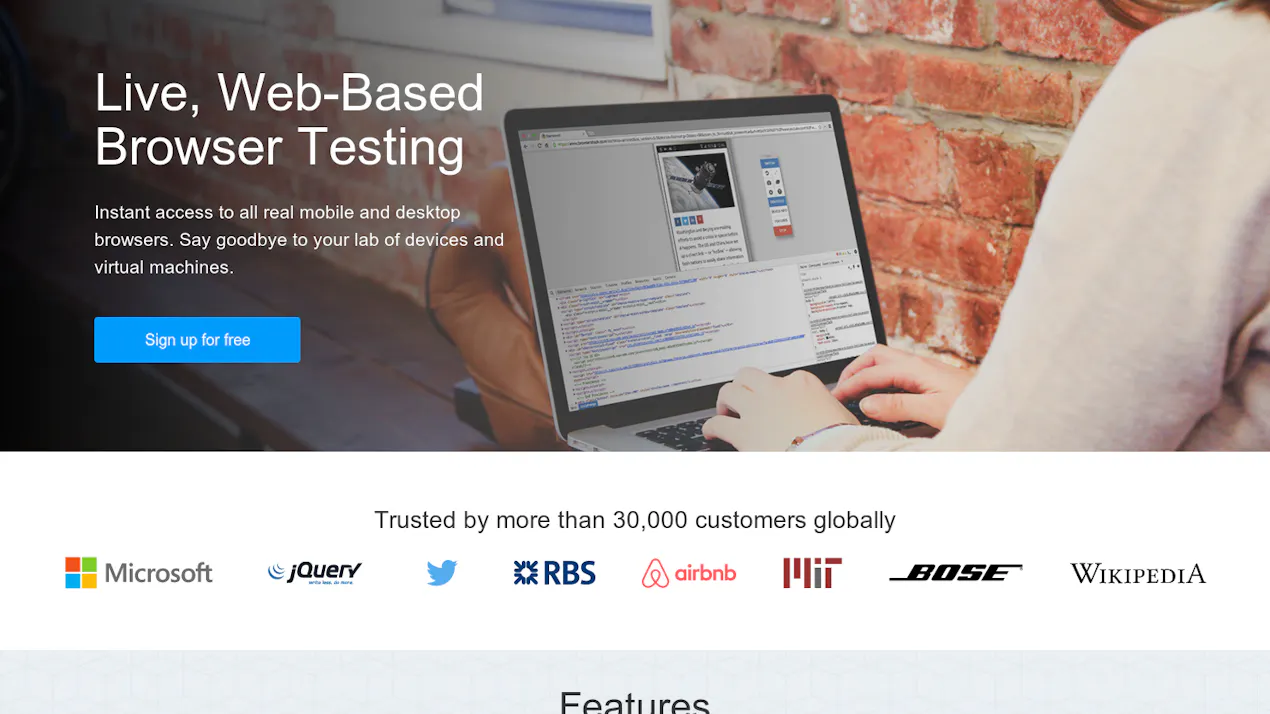 BrowserStack product