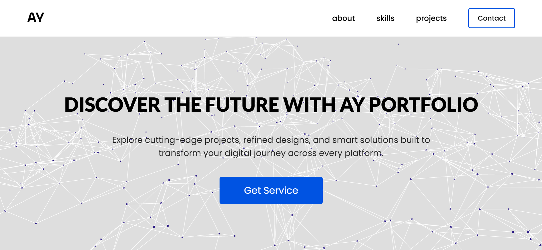 AY Portfolio Template gallery image