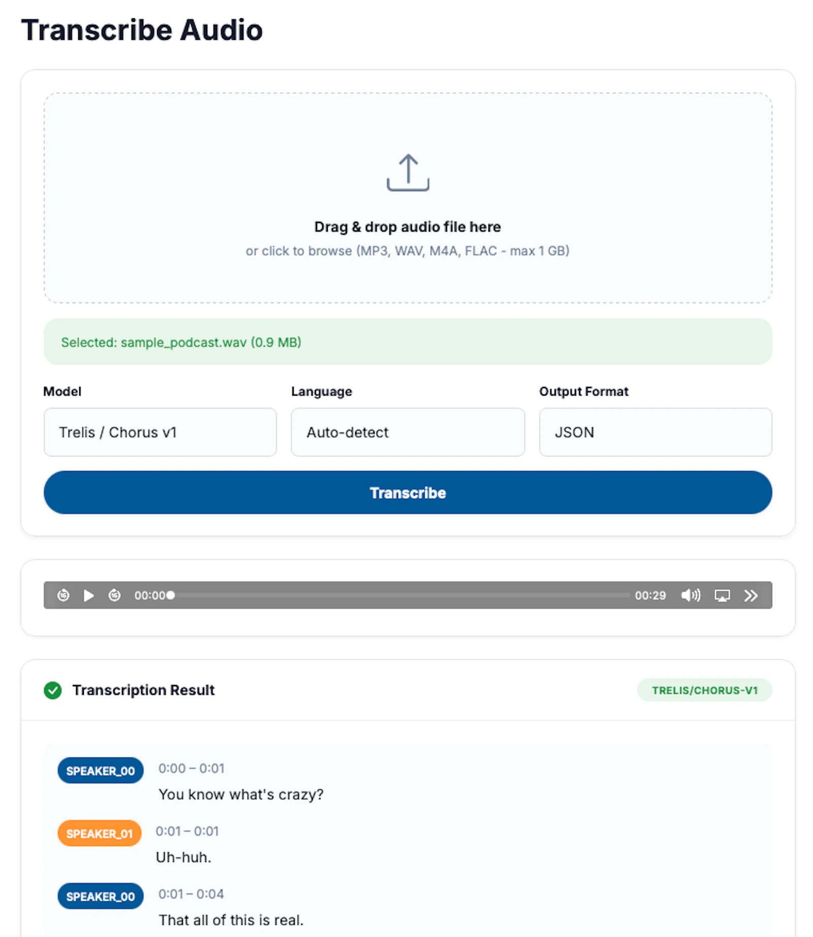 Chorus v1 screenshot 3