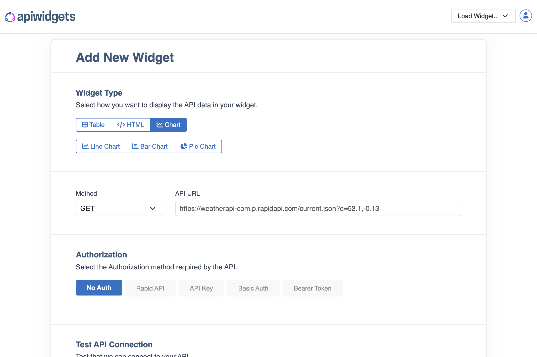 API Widgets media 6