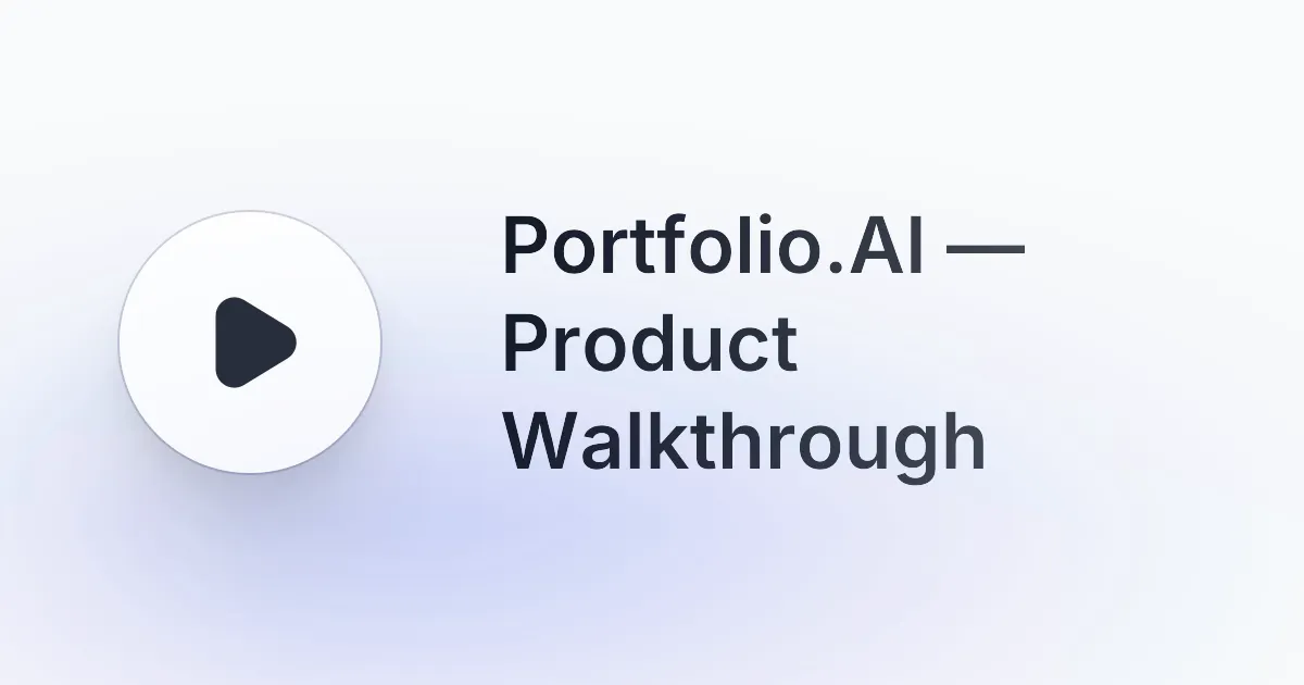 PortfolioXAI gallery image