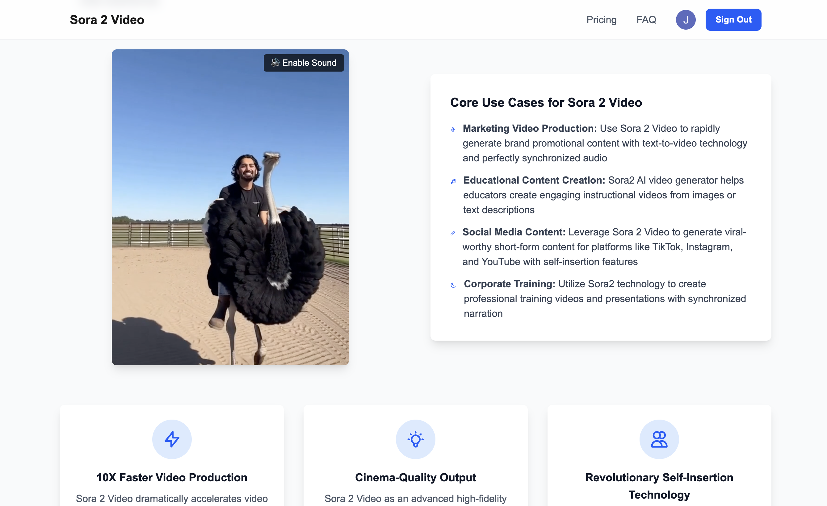 Sora 2 Video gallery image