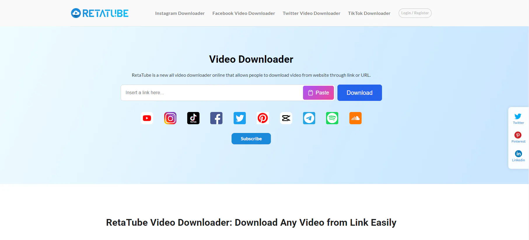 RetaTube - Online Video Downloader gallery image