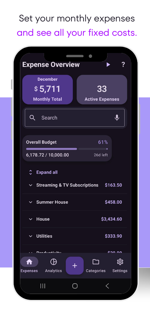 Billy Expense Tracker gallery image