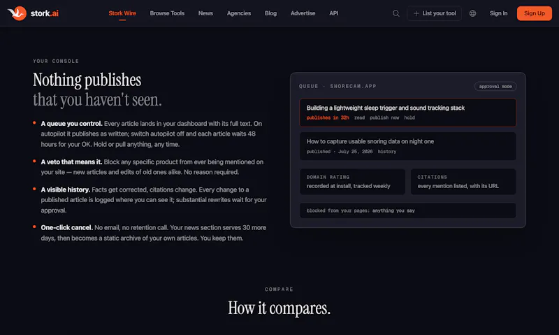 Stork Wire screenshot 4