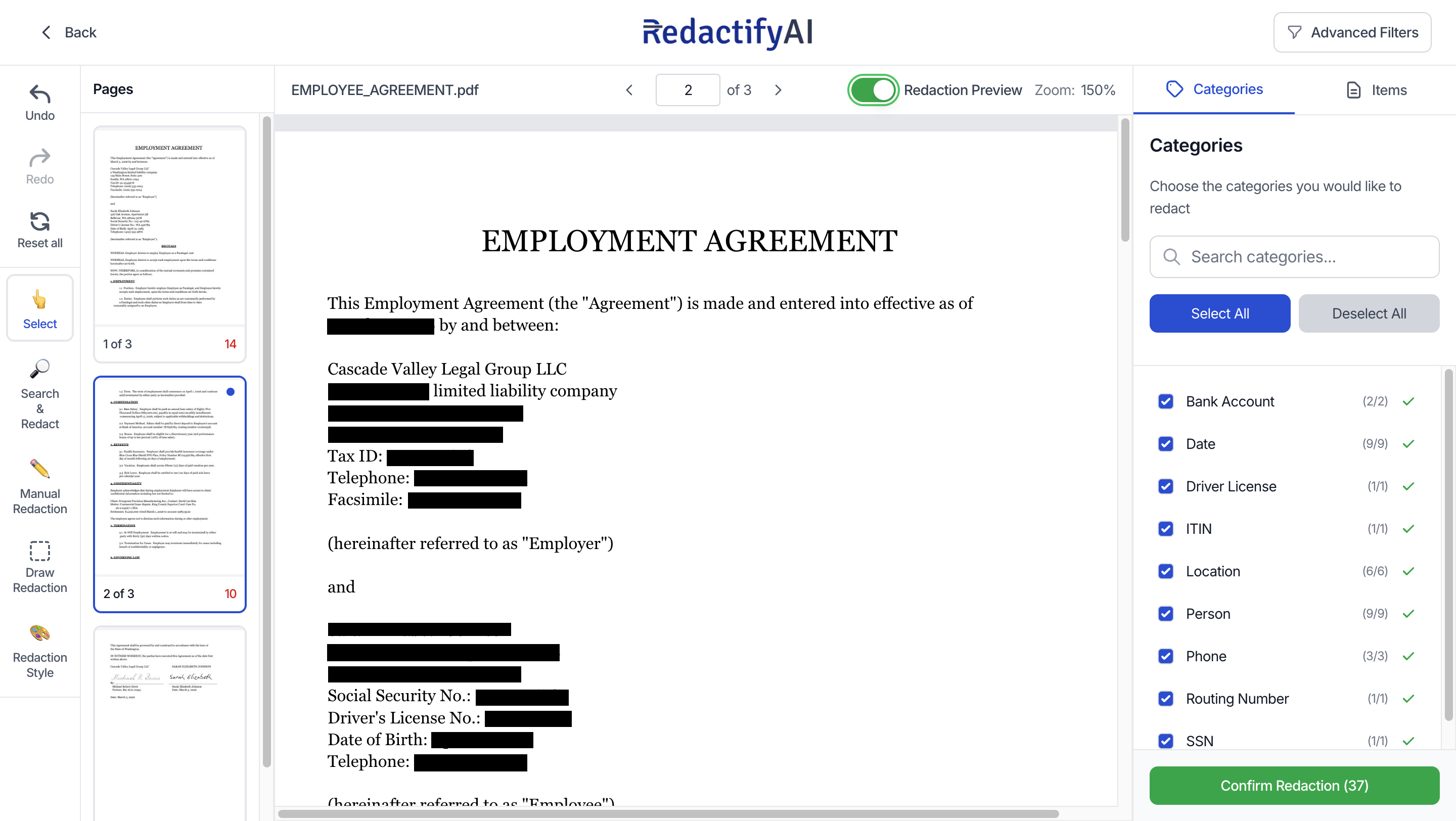 RedactifyAI gallery image