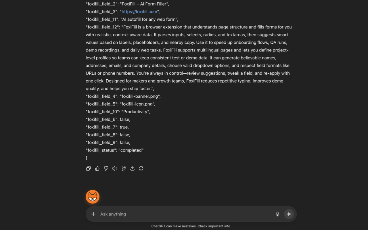 FoxiFill gallery image