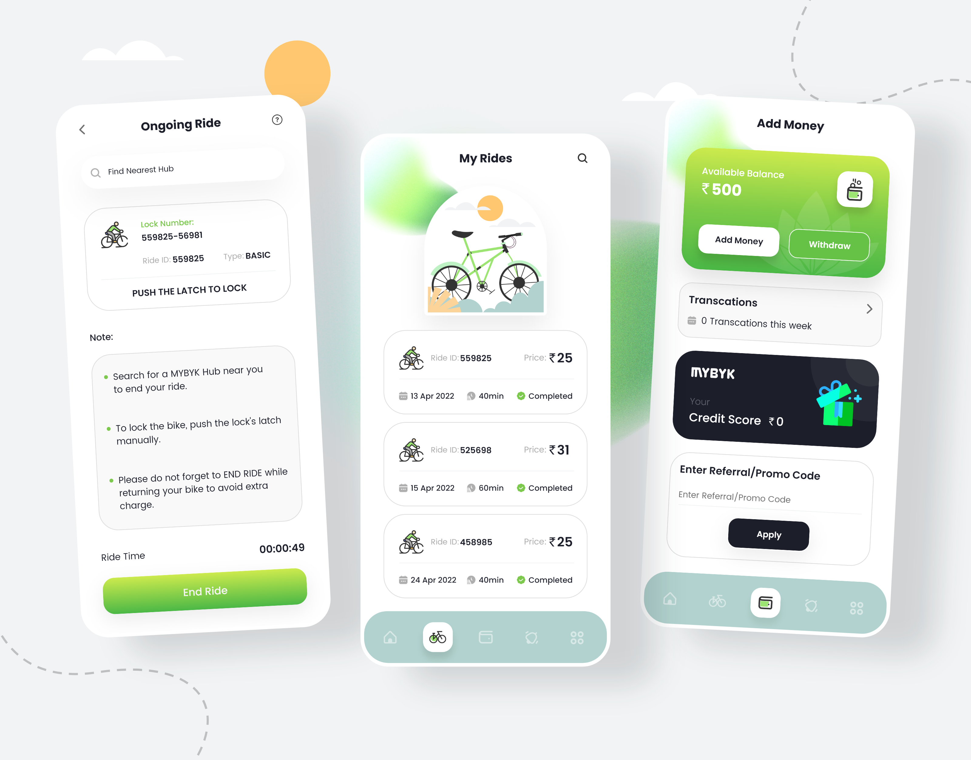 My Bike Mobile App gallery image