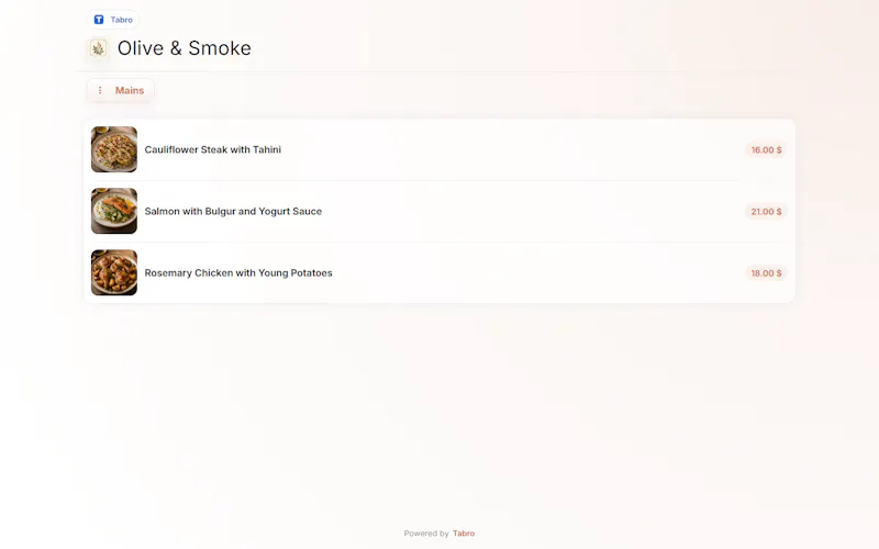 Tabro screenshot 3