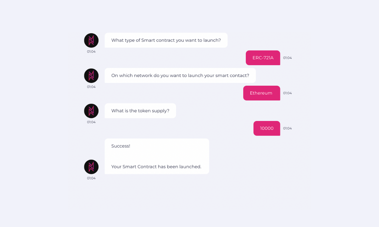 Smart Contract Chatbot gallery image