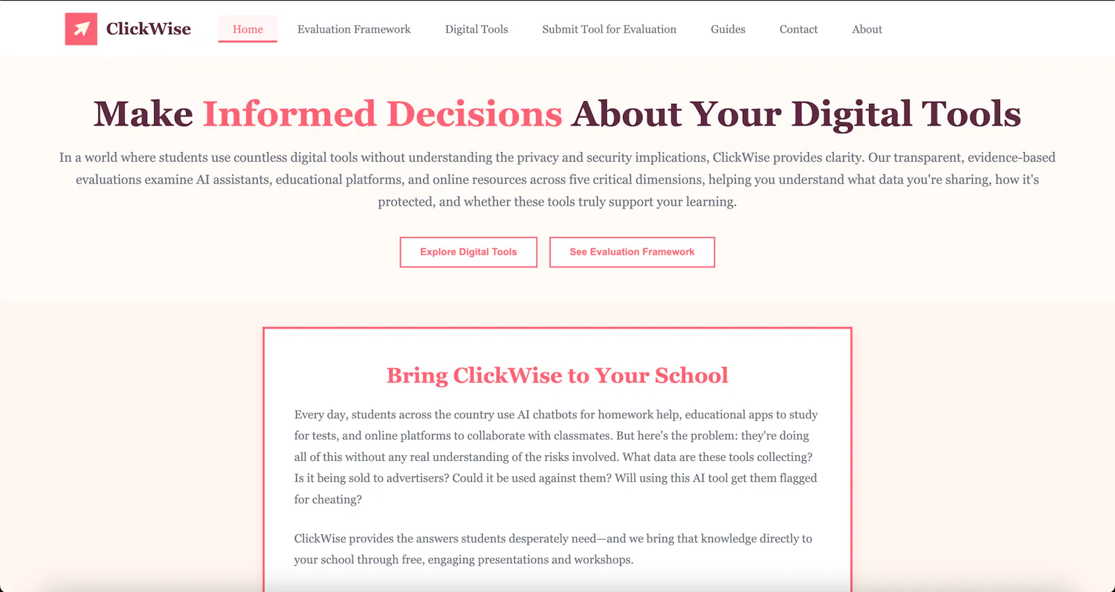 ClickWise screenshot 2