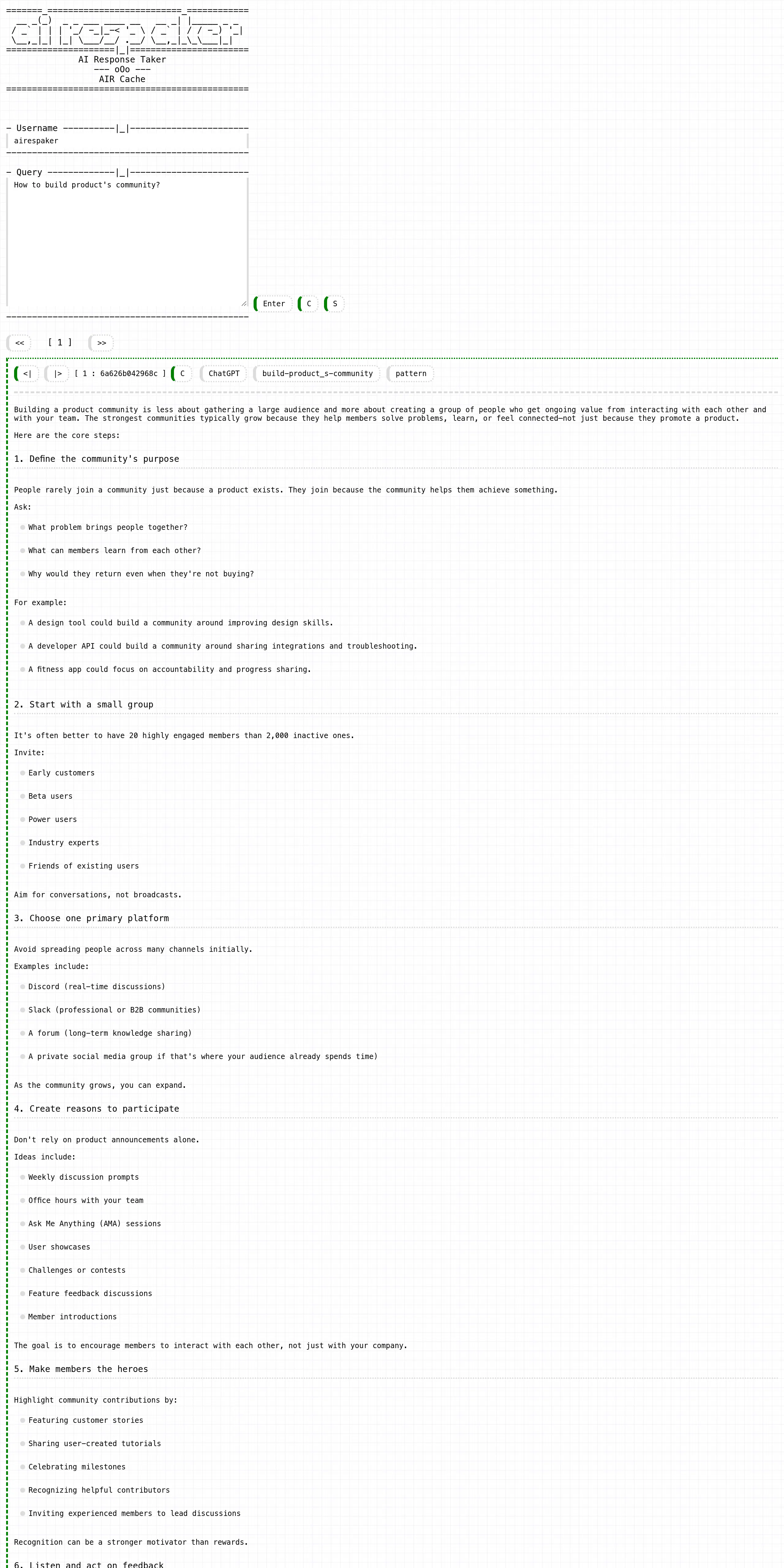 [airespaker] AI Response Taker gallery image
