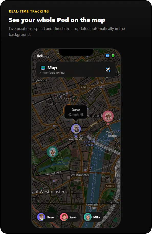 PODS Buddy Tracker  gallery image