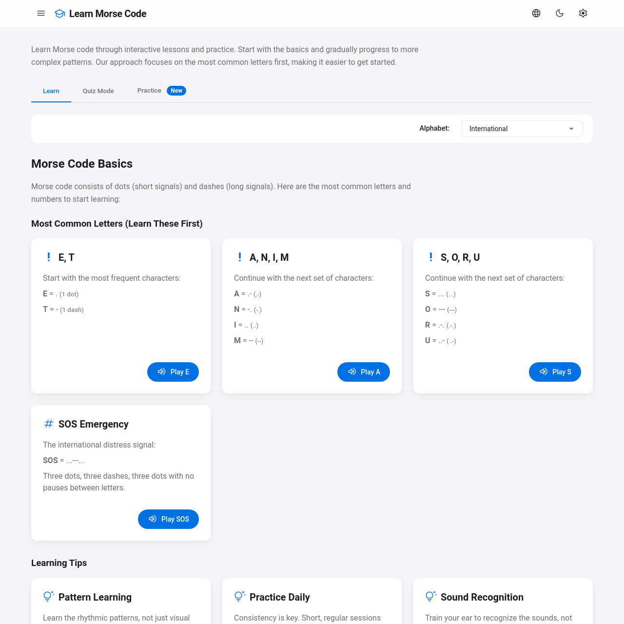 Morse Code Translator gallery image