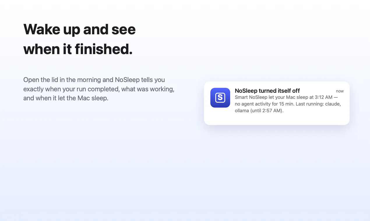 NoSleep gallery image