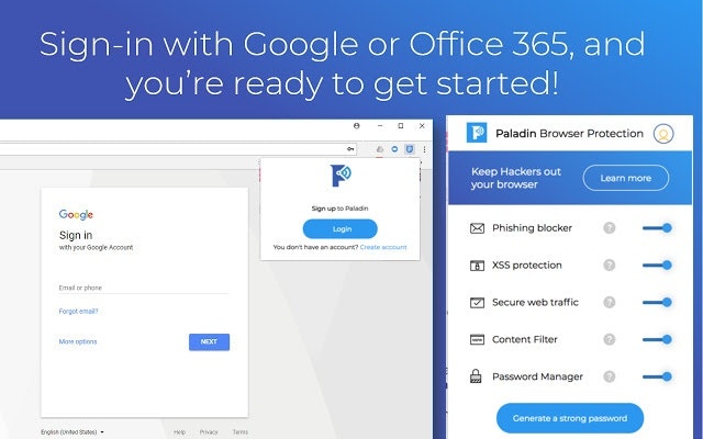 Paladin Browser Protection for Chrome gallery image