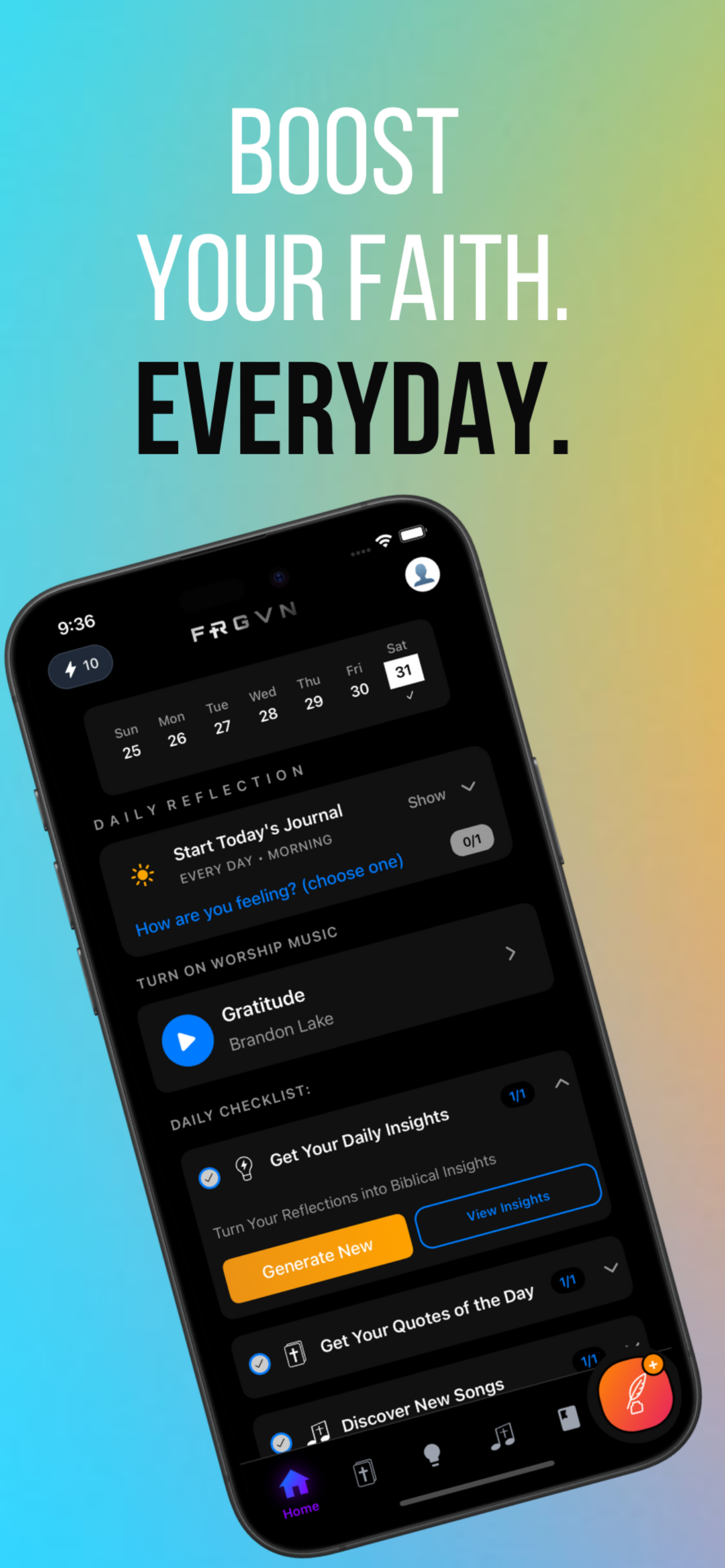 FRGVN: Daily Ai Bible Chat App media 1