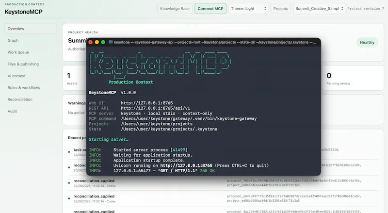 KeystoneMCP screenshot 1