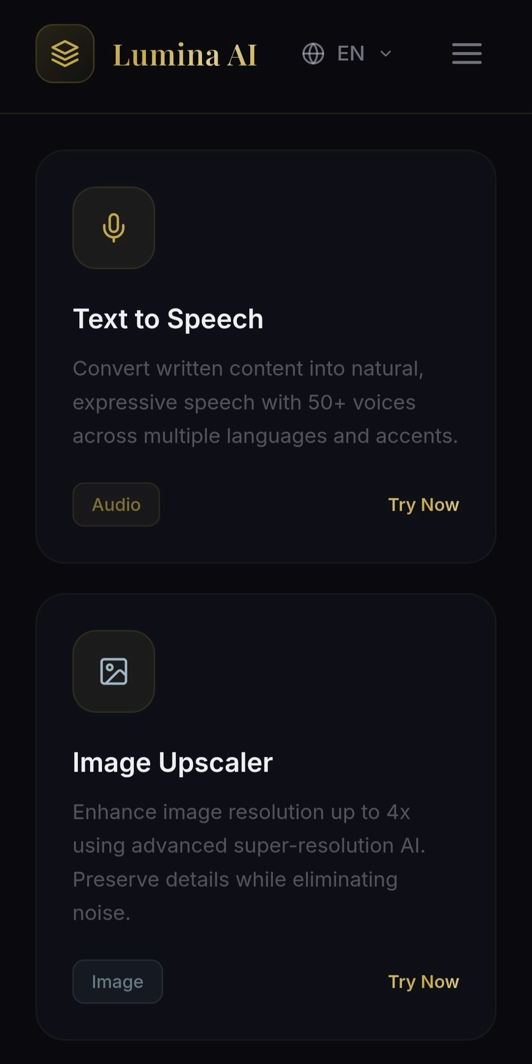 Lumina Hub AI gallery image