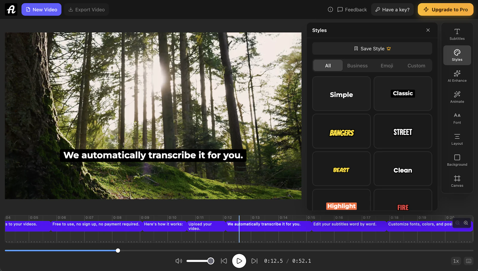 AutoSubtitles 2.0 screenshot 3