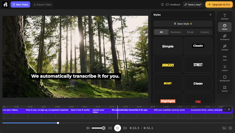 AutoSubtitles 2.0 screenshot 3