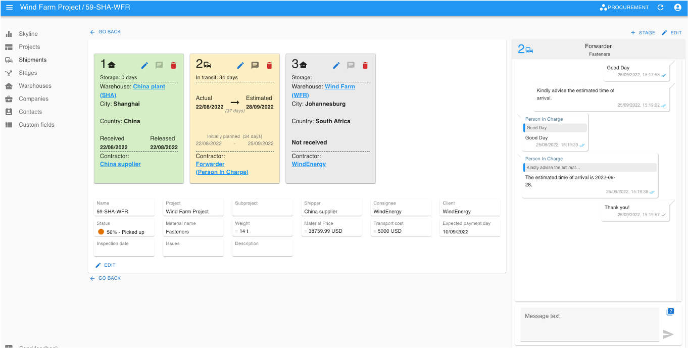 CloudExpeditor - Software en la nube para administrar la logística media 3