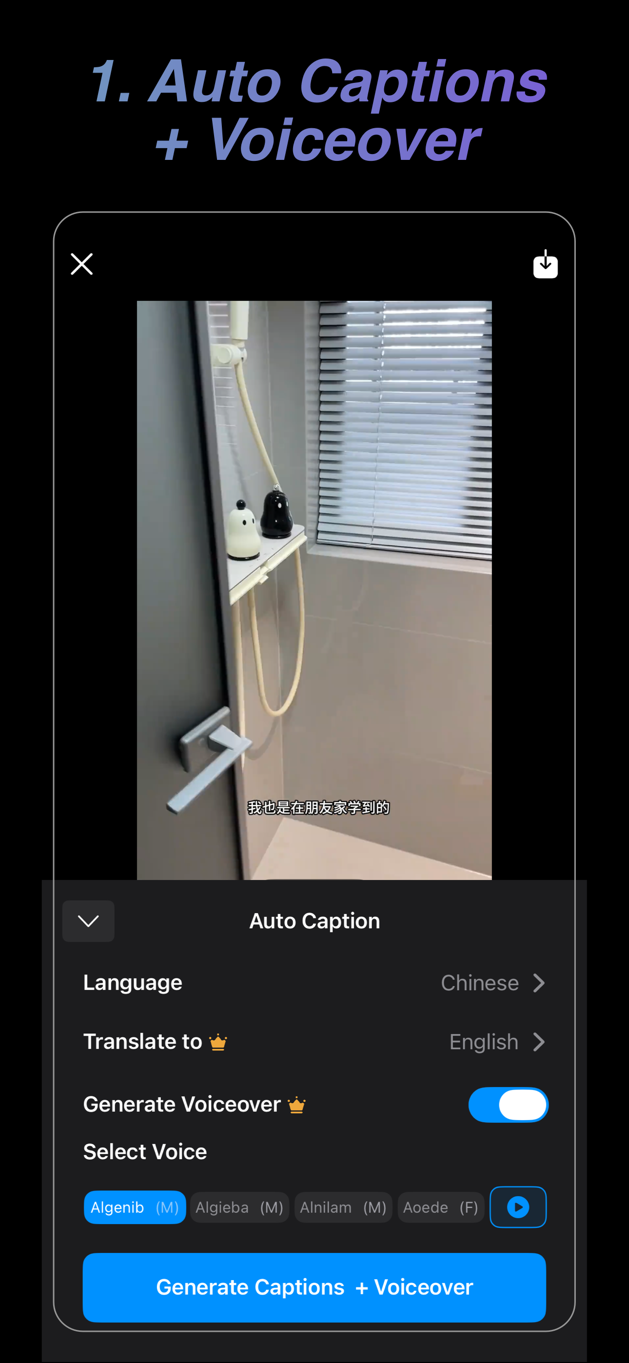 Transvid - App di traduzione video veloce e leggera con funzionalità di intelligenza artificiale media 3