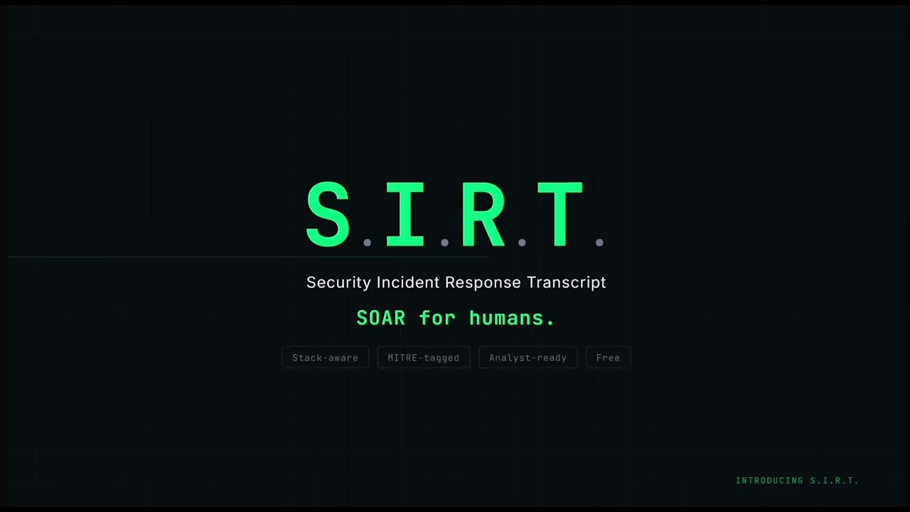 Security Incident Response Transcript gallery image