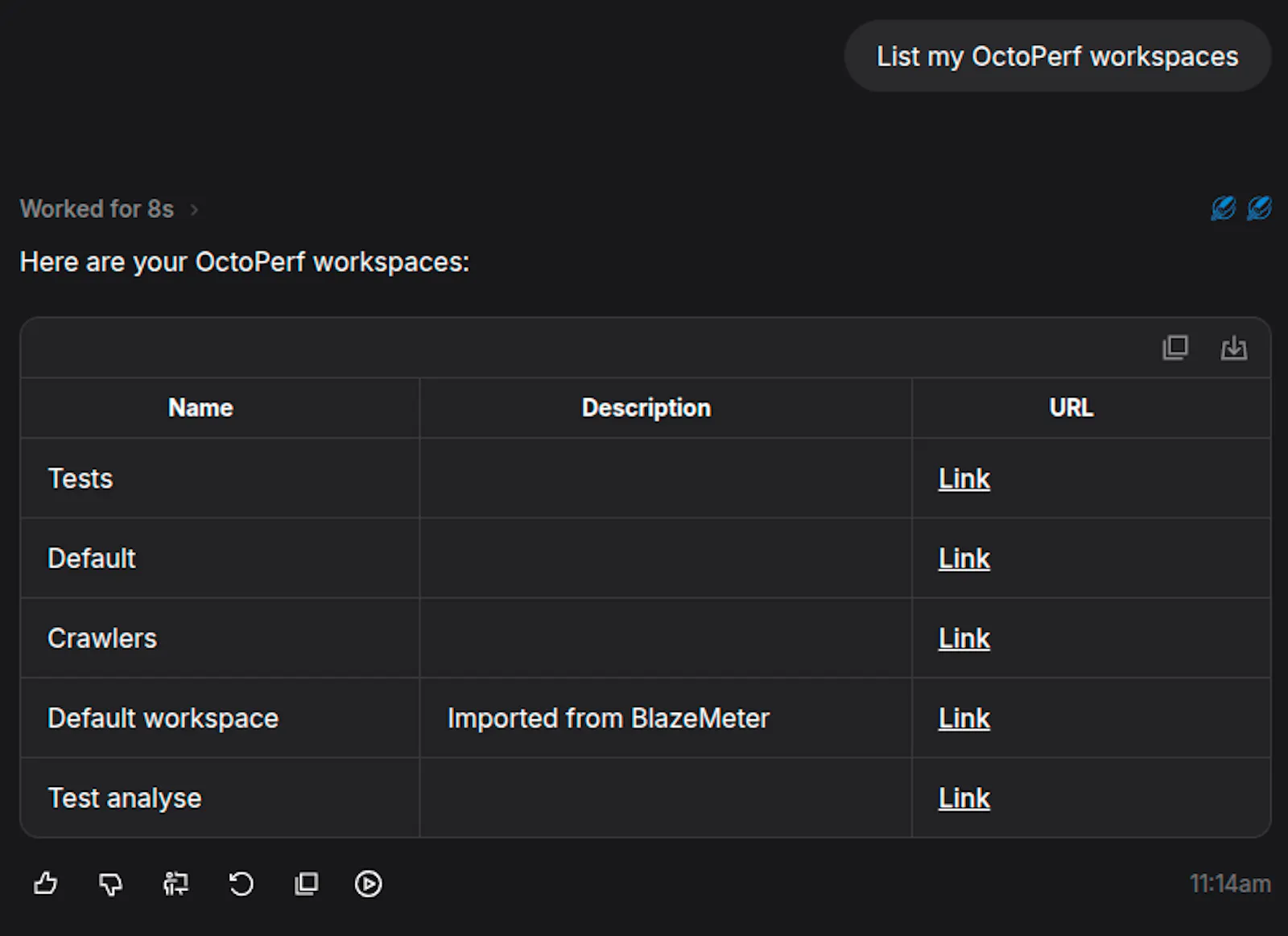 OctoPerf MCP Server screenshot 3