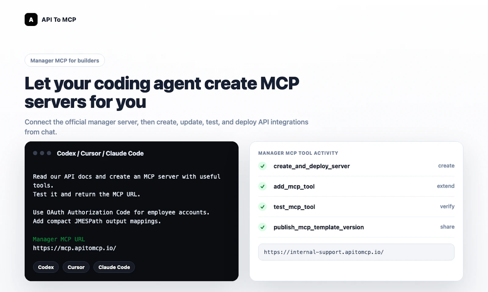 API to MCP screenshot 4