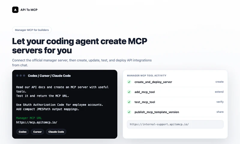 API to MCP screenshot 4