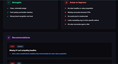 Landing Page Critic gallery image