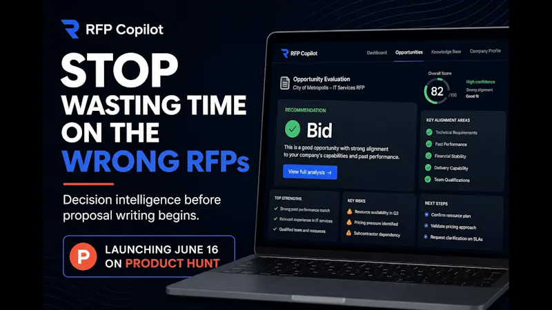 RFP Copilot screenshot 1 (video preview)