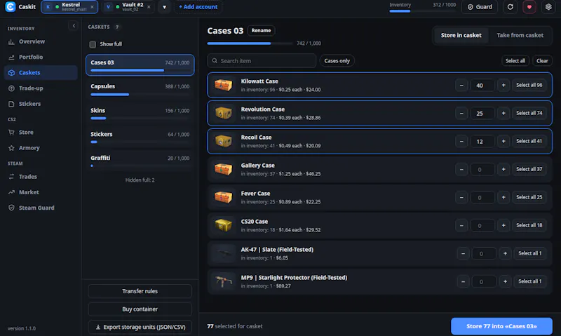 Caskit  screenshot 7