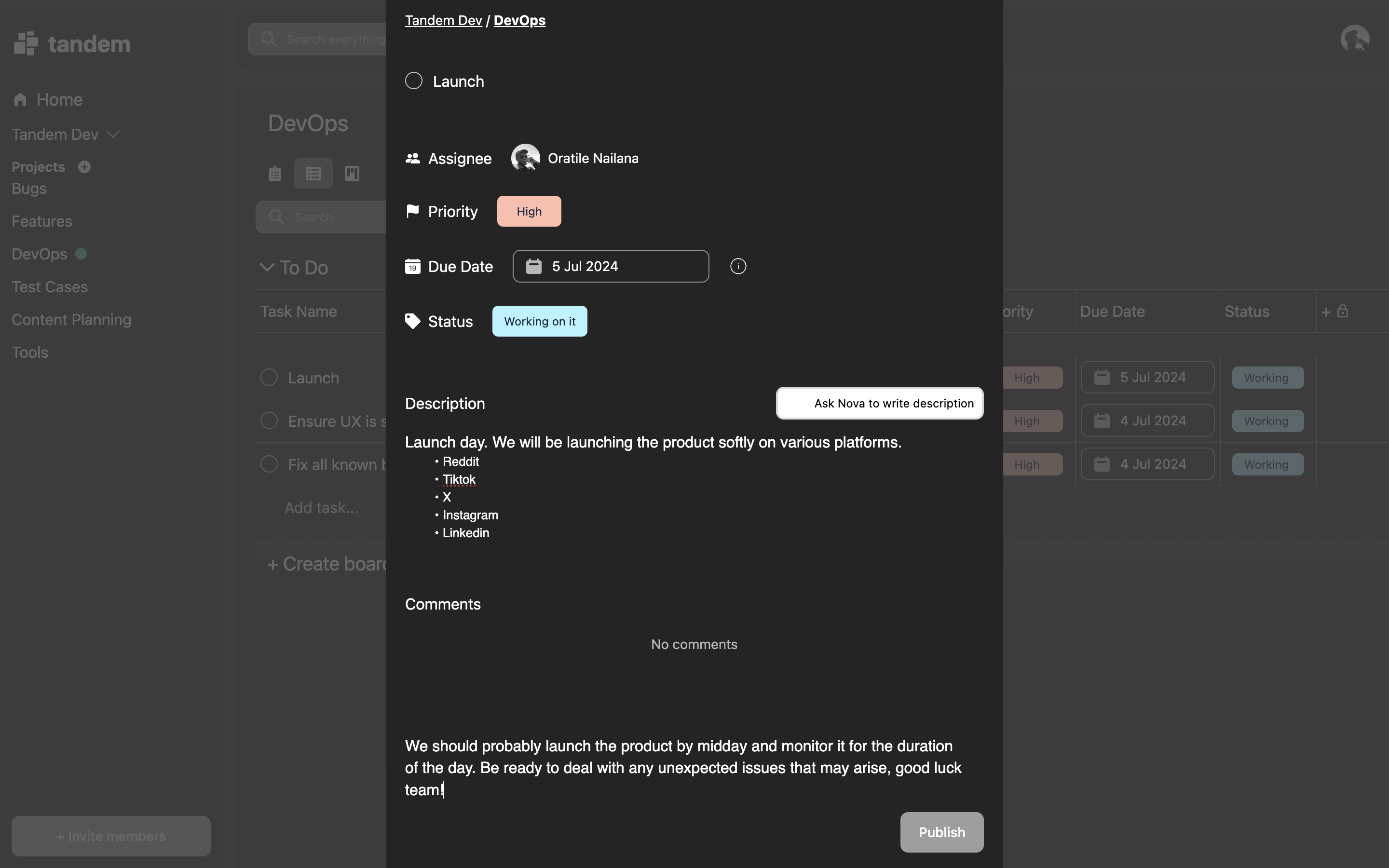 Tandem gallery image