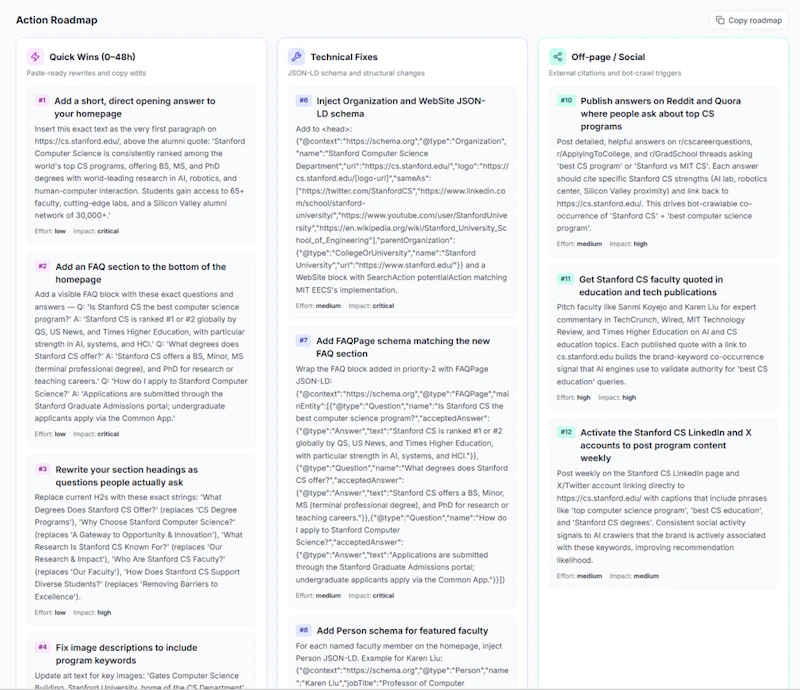 WebComparis - GEO/AEO screenshot 4