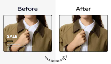 Delete Text from Image gallery image
