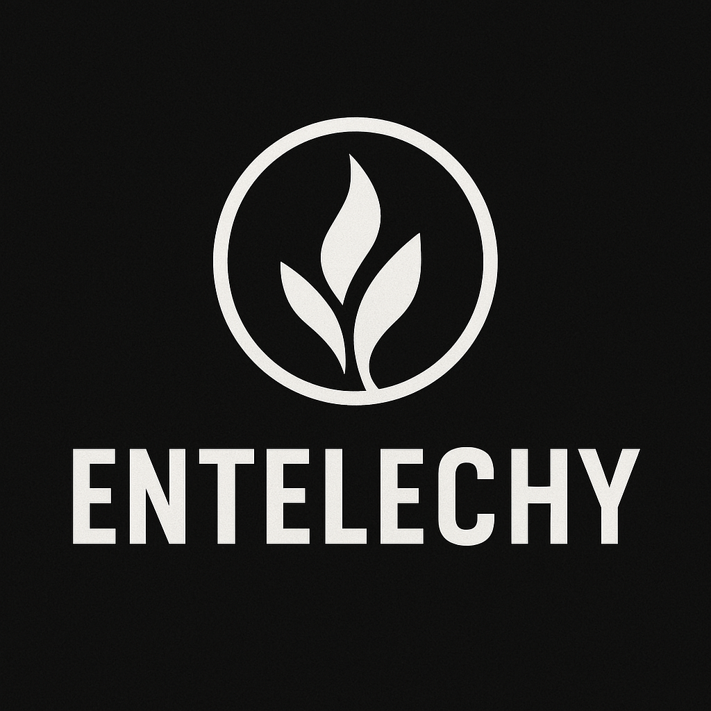 Entelechy Engine - Economic Simulator - Product Hunt launch logo and brand identity