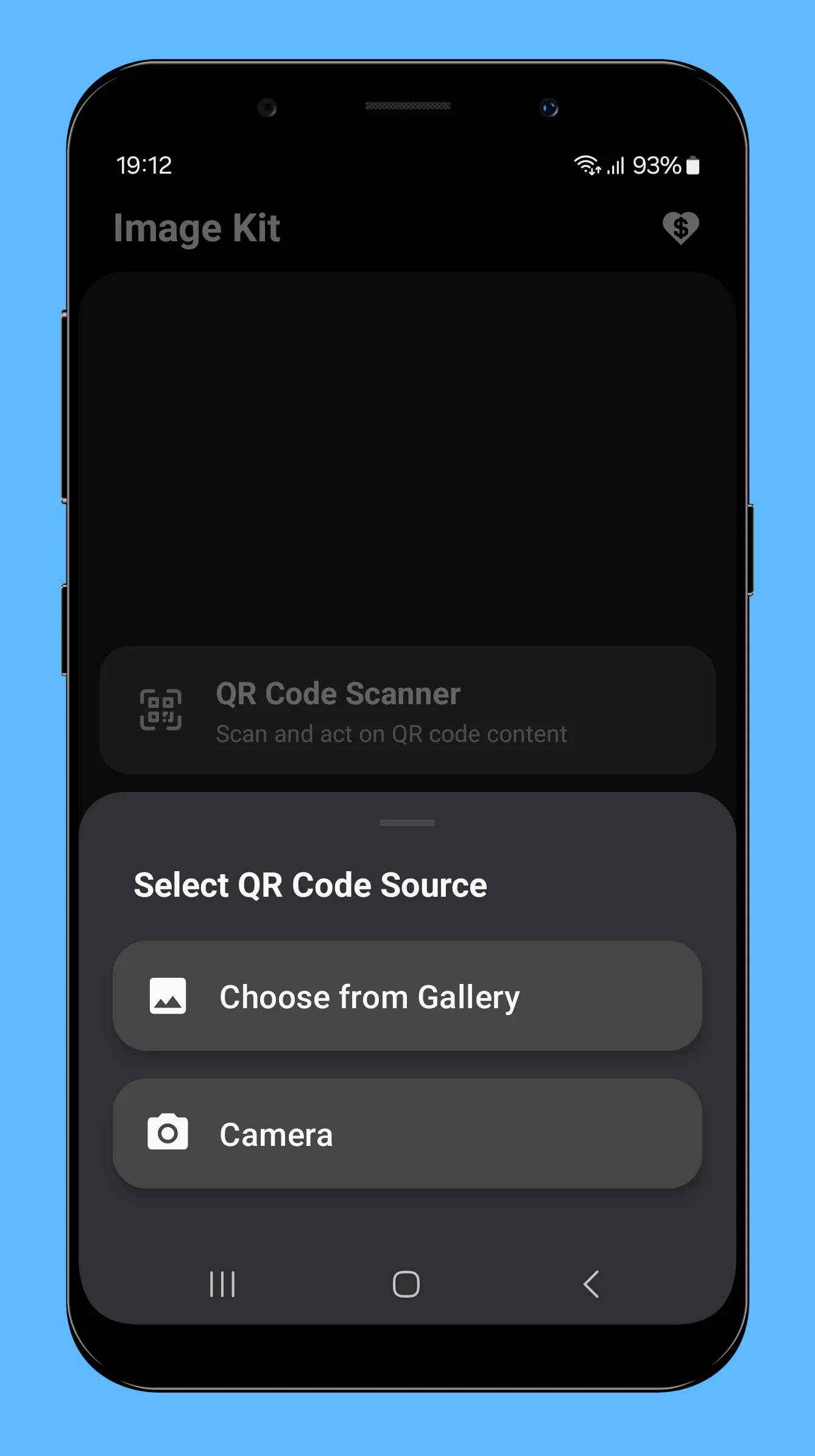 Image Kit - OCR, PDF, QR scan, Compress gallery image
