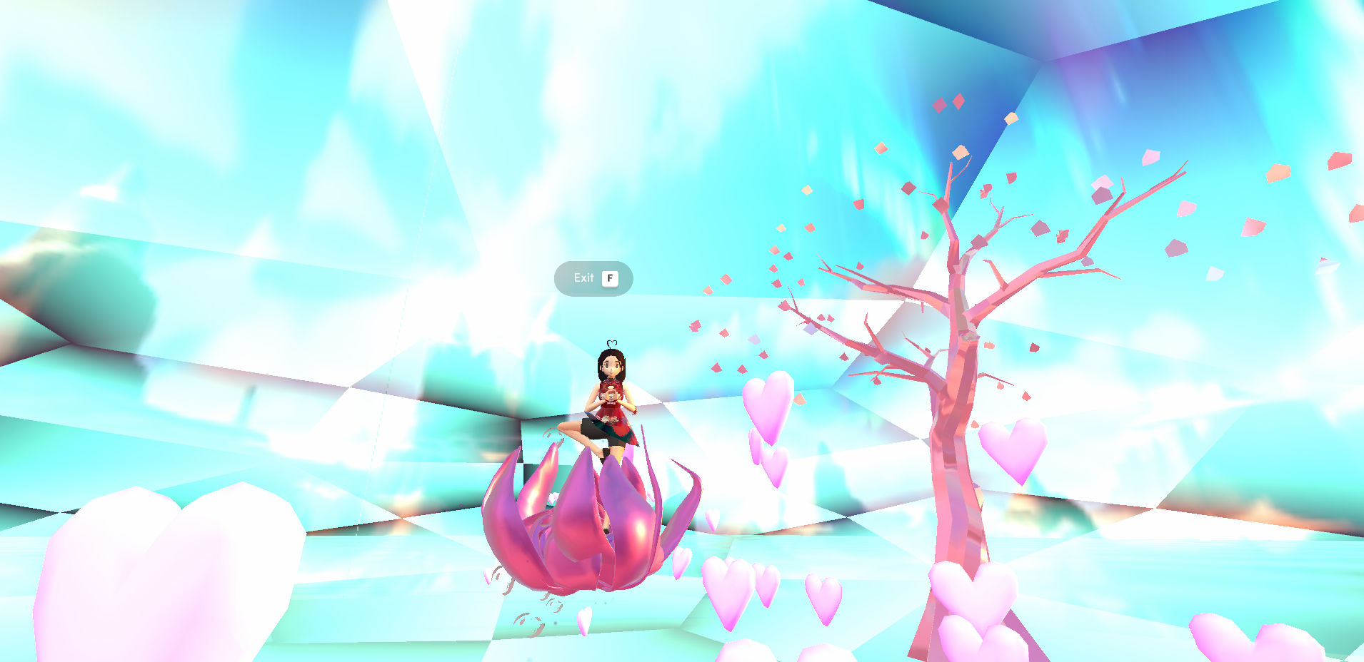 Mental Health Metaverse (ontspannende ruimte) - Gratis helende zoektocht toegankelijk van Web/VR HMD/apps met liefde media 5