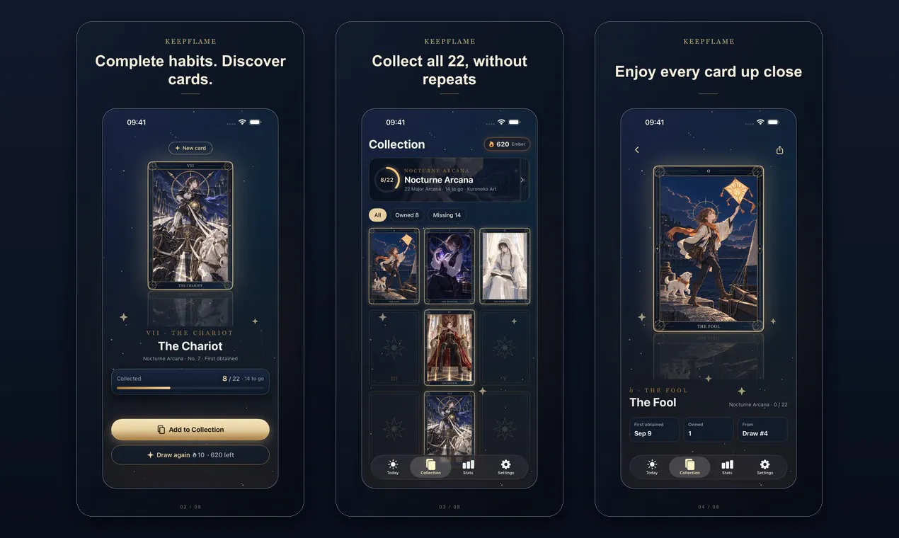 KeepFlame – Offline Habit Tracker gallery image