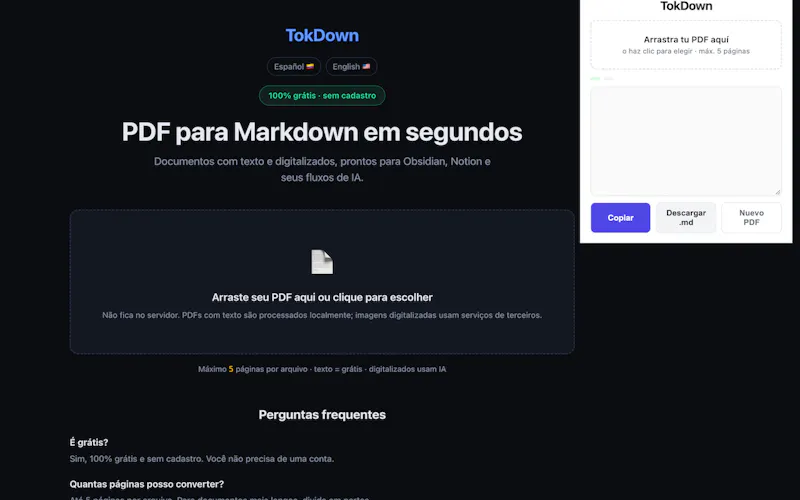TokDown screenshot 4