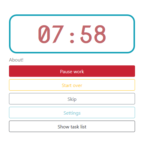25minutes (time tracking)