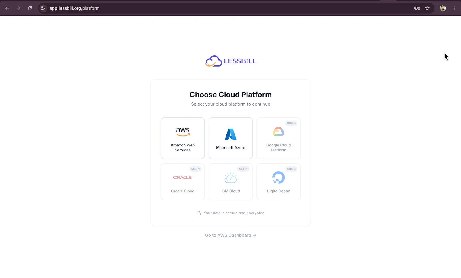 LessBill - AI Cloud Cost Engineer screenshot 3